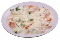 Yogurtlu Domates Salatasi