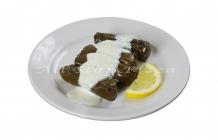 Stuffed Grape Leaves With Yogurt